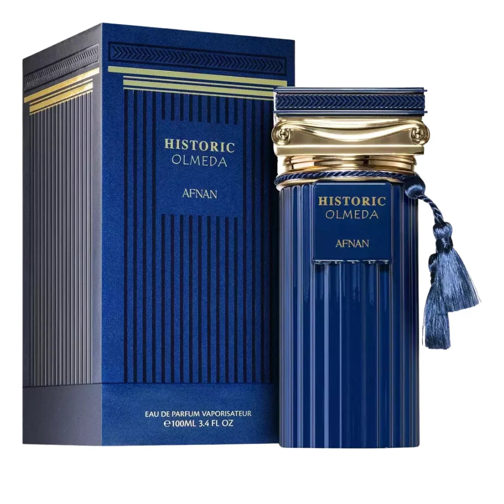 Perfume Afnan Historic Olmeda para hombre - Perfume Supremo