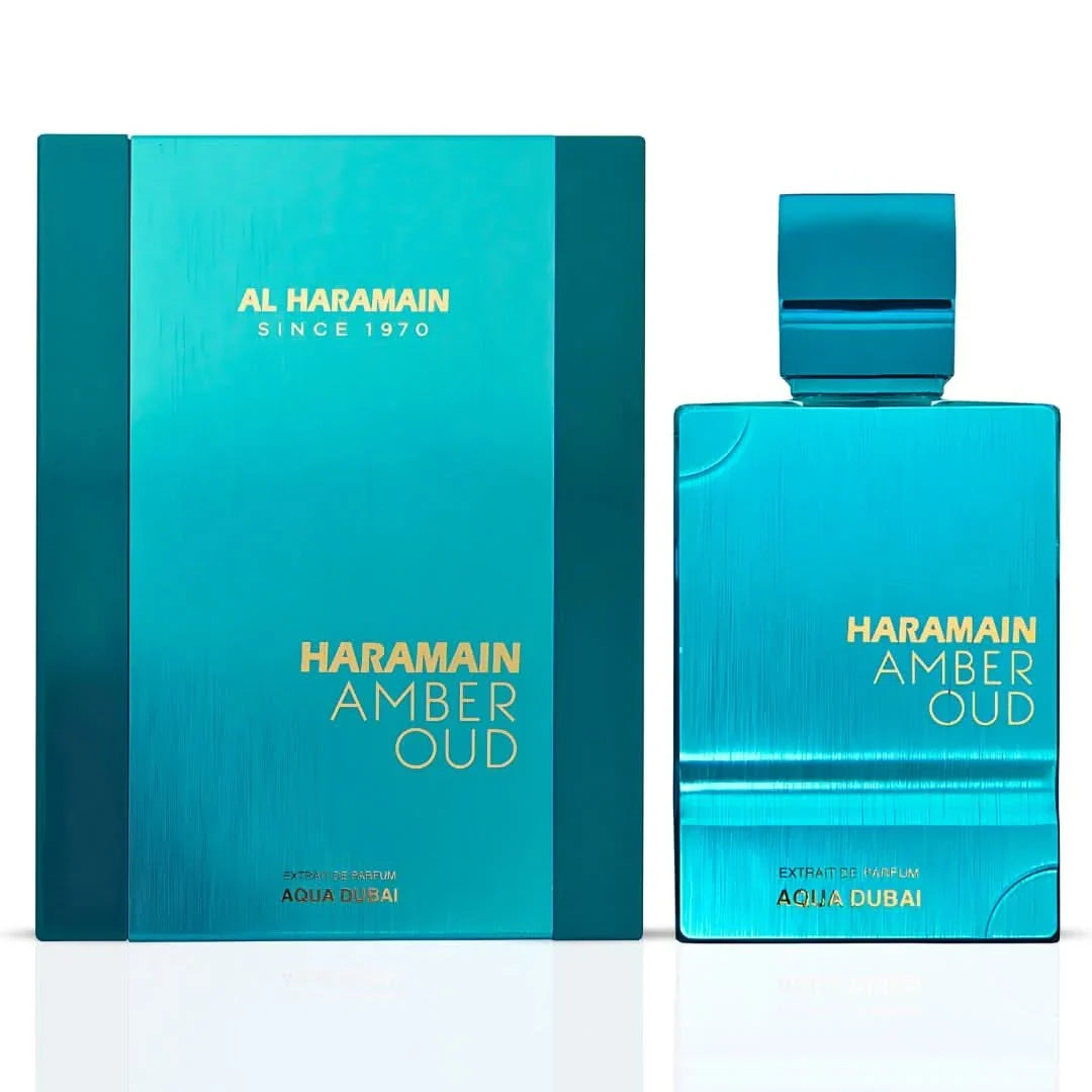 Perfume Al Haramain Amber Oud Aqua Dubai para unisex - Perfume Supremo