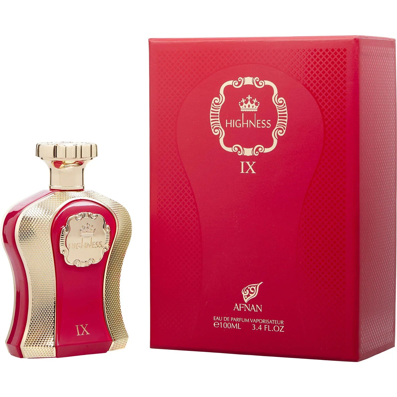 Perfume Afnan Highness Ix Rojo para mujer - Perfume Supremo