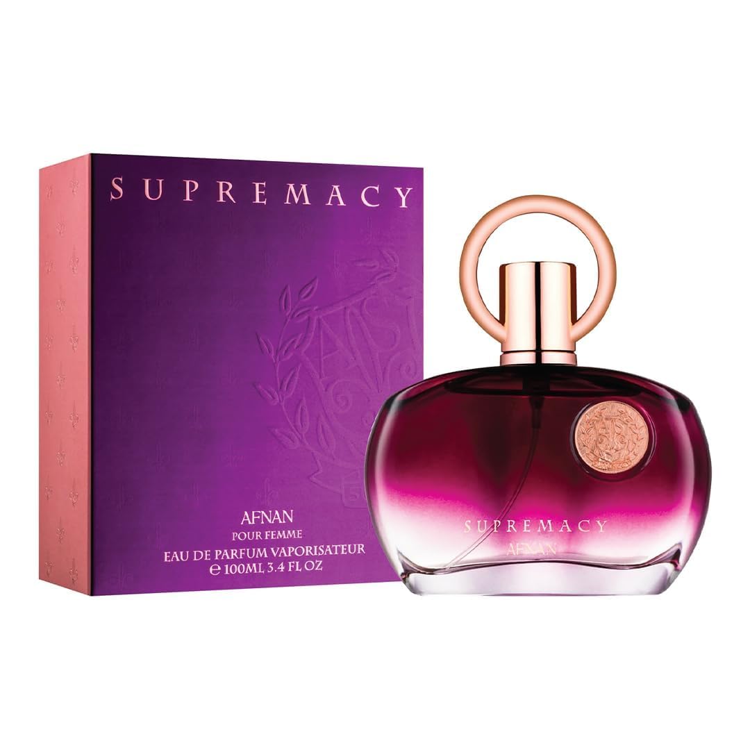 Afnan Supremacy Purple EDP 100 ml para Mujer - frasco de eau de parfum femenina de Afnan