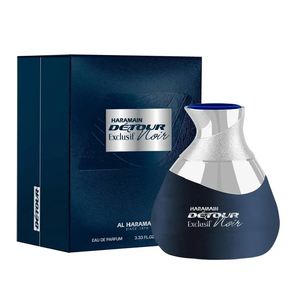 Al Haramain Detour Exclusif Noir EDP 100 ml Unisex - frasco de eau de parfum unisex de Al Haramain