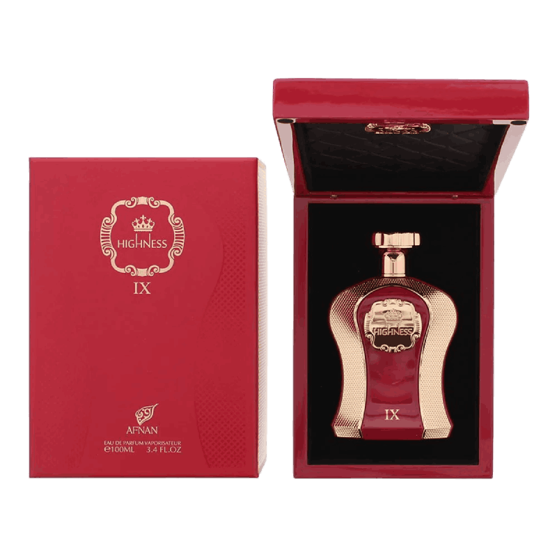 Perfume Afnan Highness Ix Rojo para mujer - Perfume Supremo - vista 2