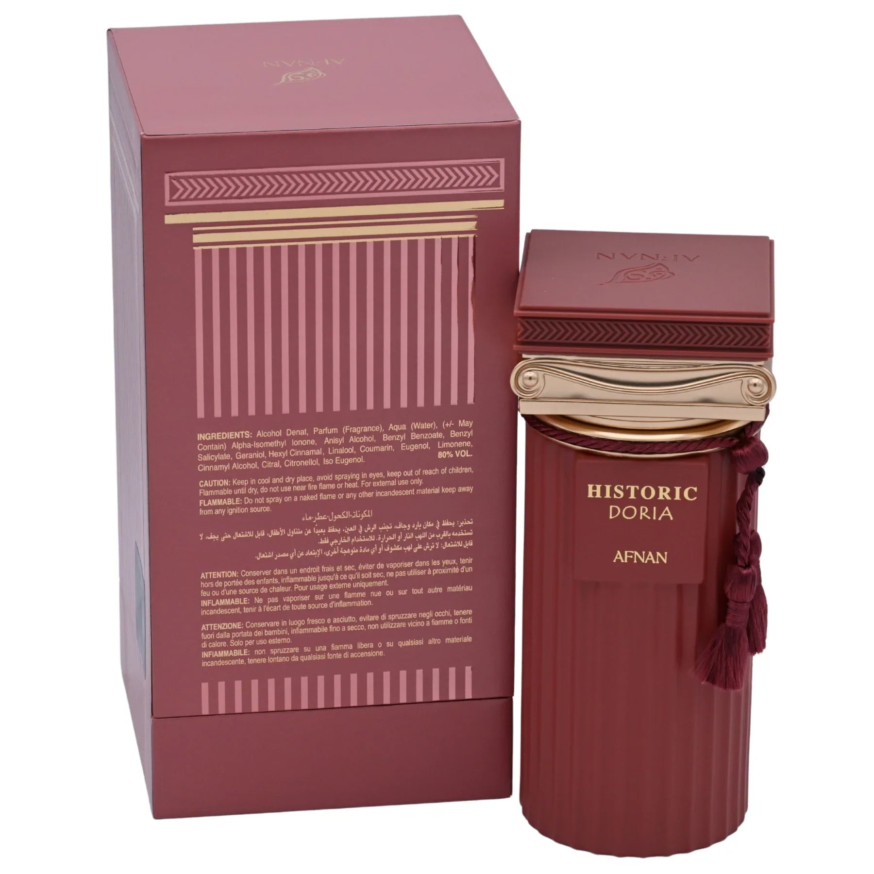 Afnan Historic Doria eau de parfum 100 ml (3.4 oz) - vista 2