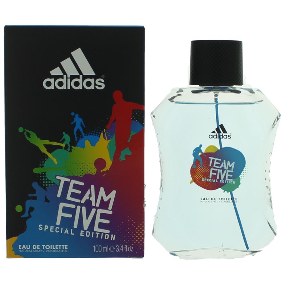 Adidas Team Five EDT 100 ml para Hombre - frasco de eau de toilette masculina de Adidas