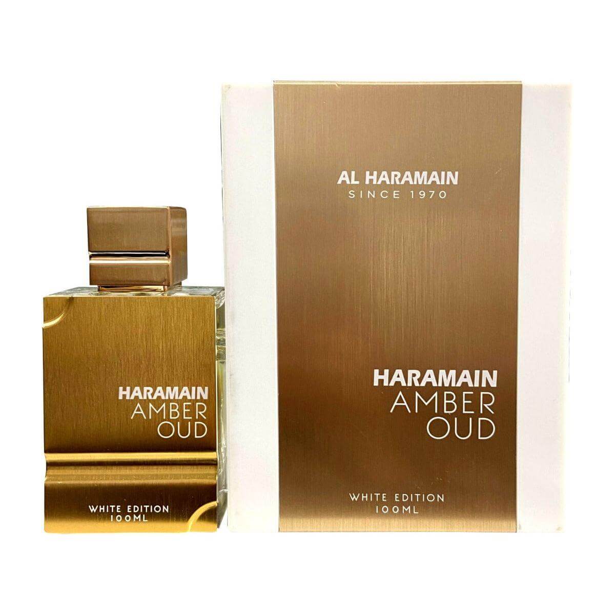 Al Haramain Amber Oud White Edition EDP 100 ml para Hombre - frasco de eau de parfum masculina de Al Haramain