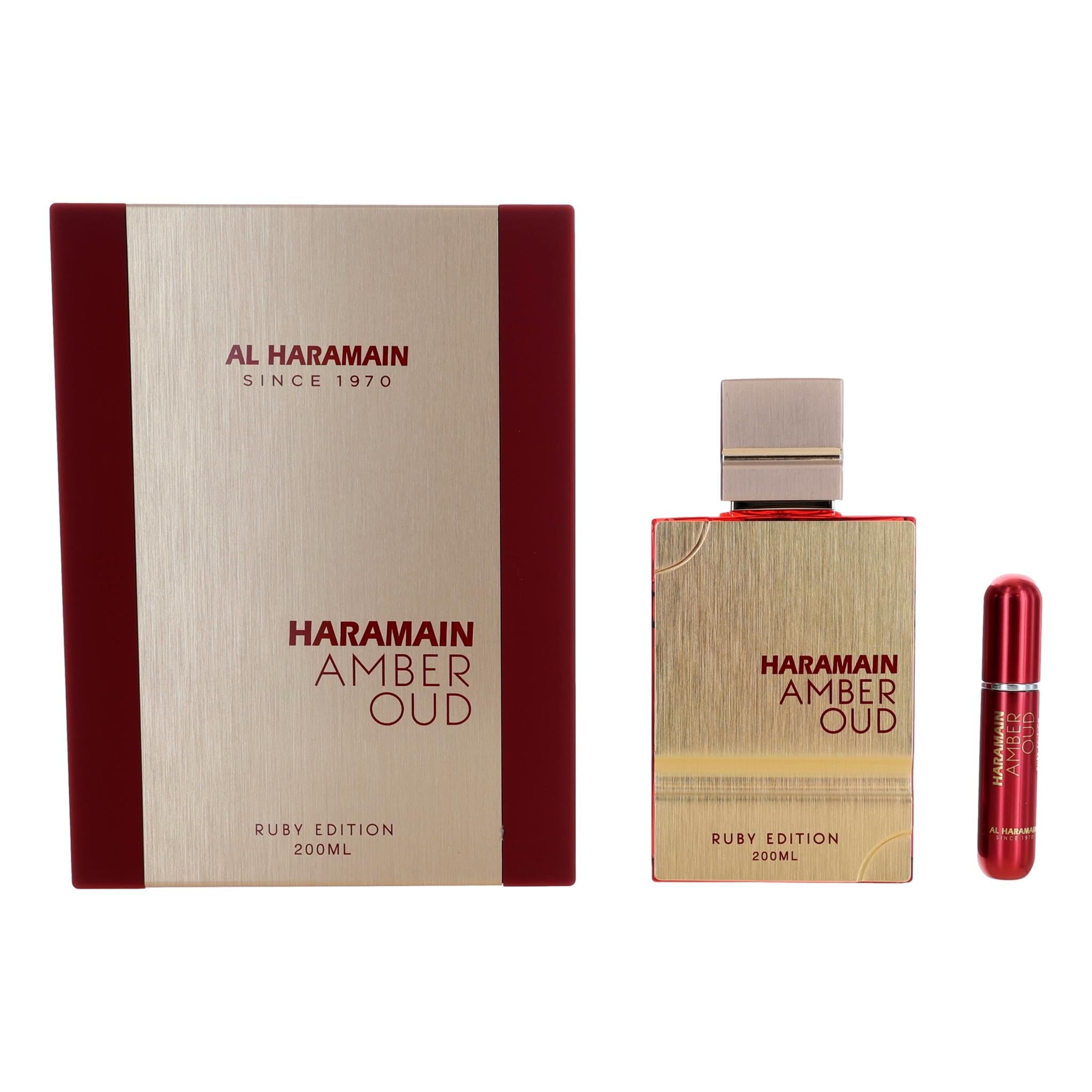 Al Haramain Amber Oud Ruby Edition EDP 60 ml Unisex - frasco de eau de parfum unisex de Al Haramain