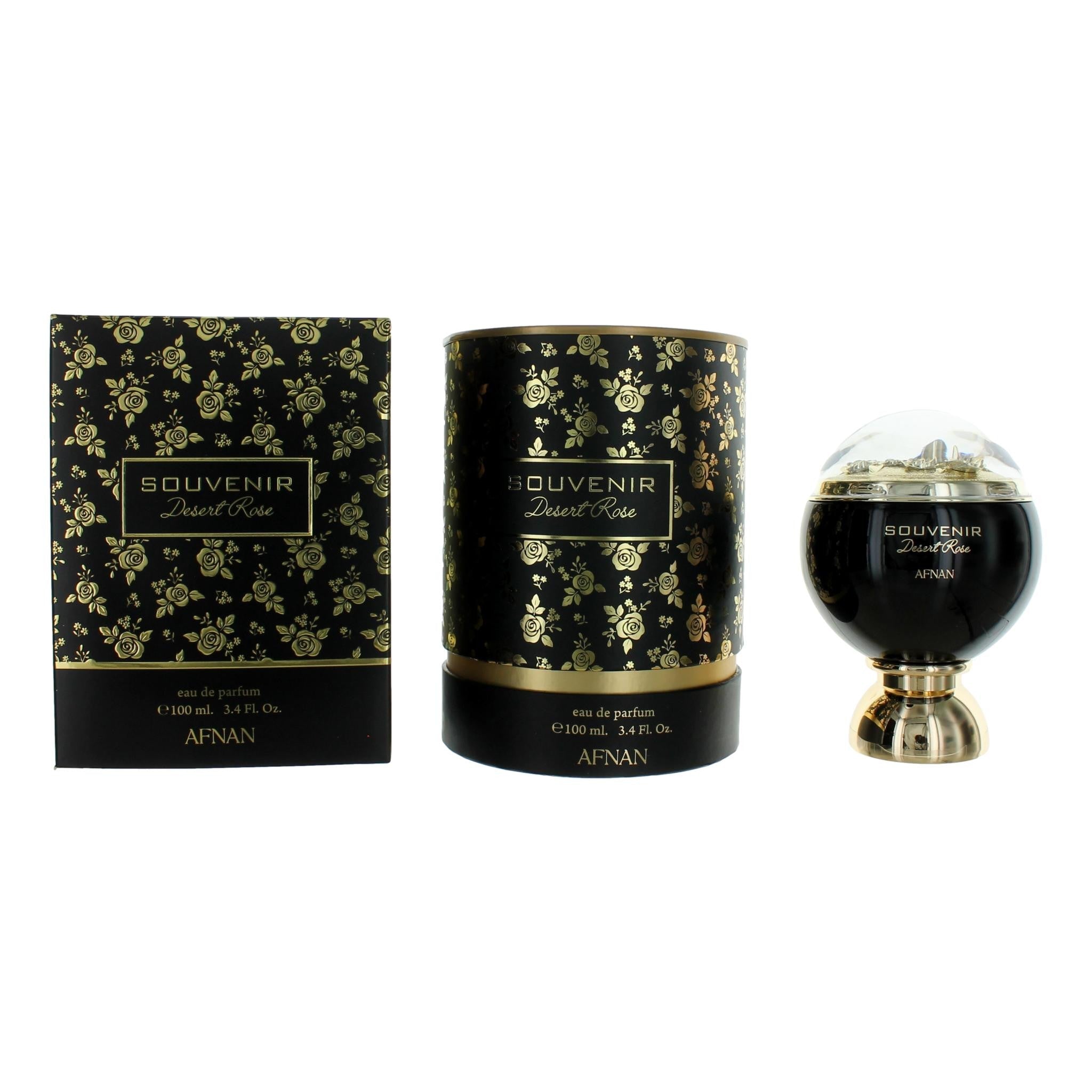 Afnan Souvenir Desert Rose EDP 100 ml para Mujer - frasco de eau de parfum femenina de Afnan