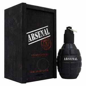 Gilles Cantuel Arsenal Black Plata EDT 100 ml para Hombre - frasco de eau de toilette masculina de Gilles Cantuel