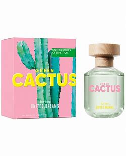 Benetton Cactus Green EDT 80 ml para Mujer - frasco de eau de toilette femenina de Benetton